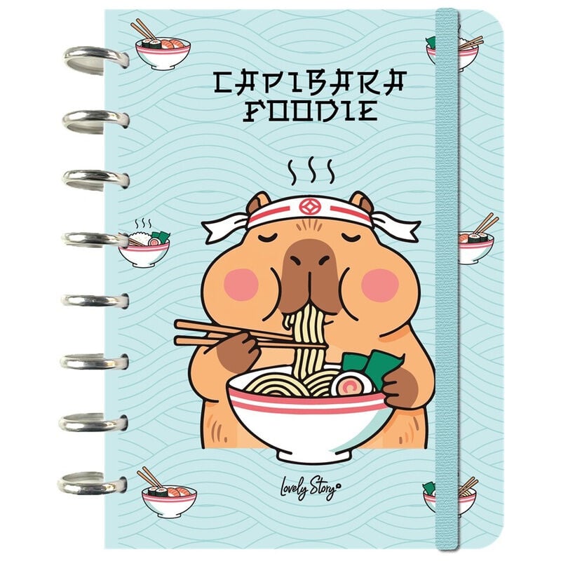 Cuaderno A5 Foodie Capibara_0