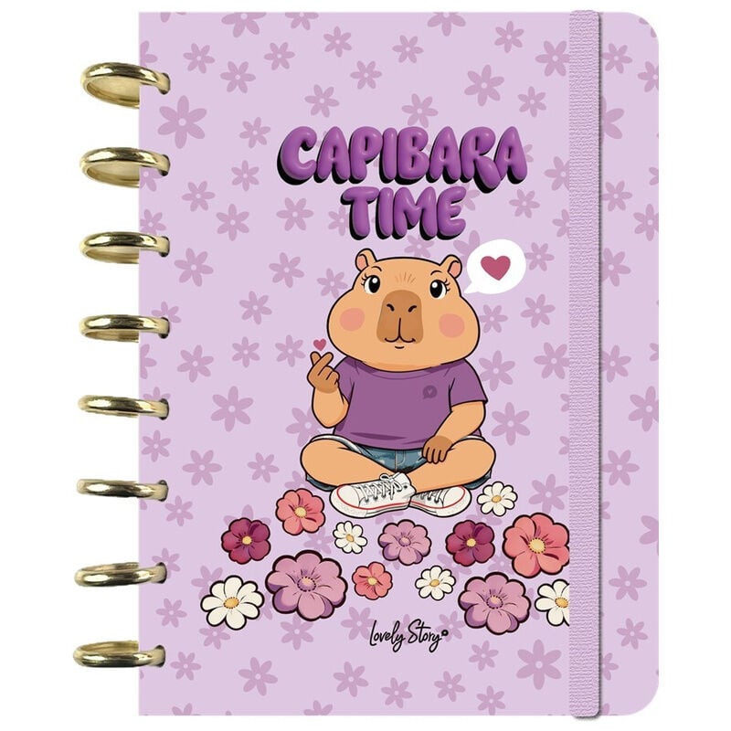 Cuaderno A5 Time Capibara_0