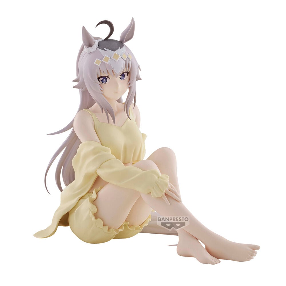 Figura Oguri Cap Relax time Umamusume Cinderella Gray 14cm_0