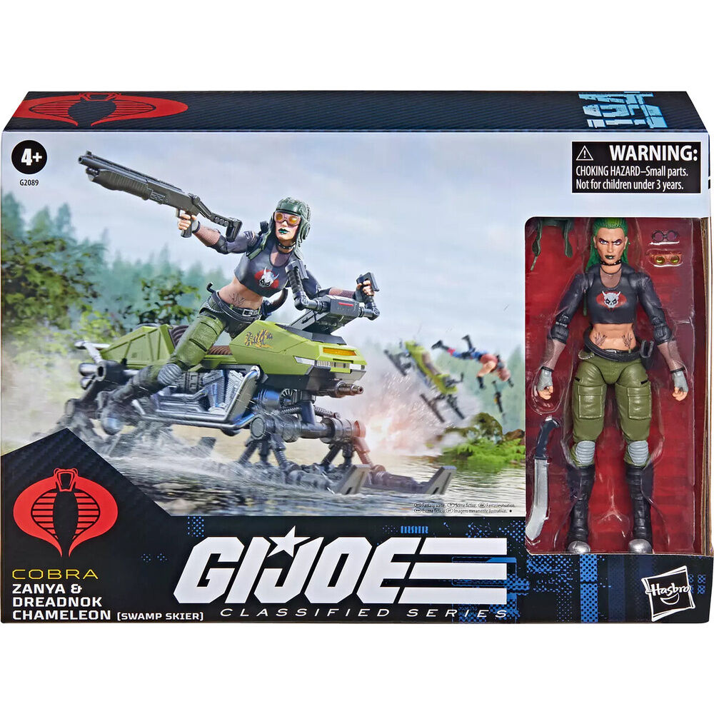 Figura Zanya and Dreadnok Chameleon Classified Series Cobra G.I. Joe 15cm_0