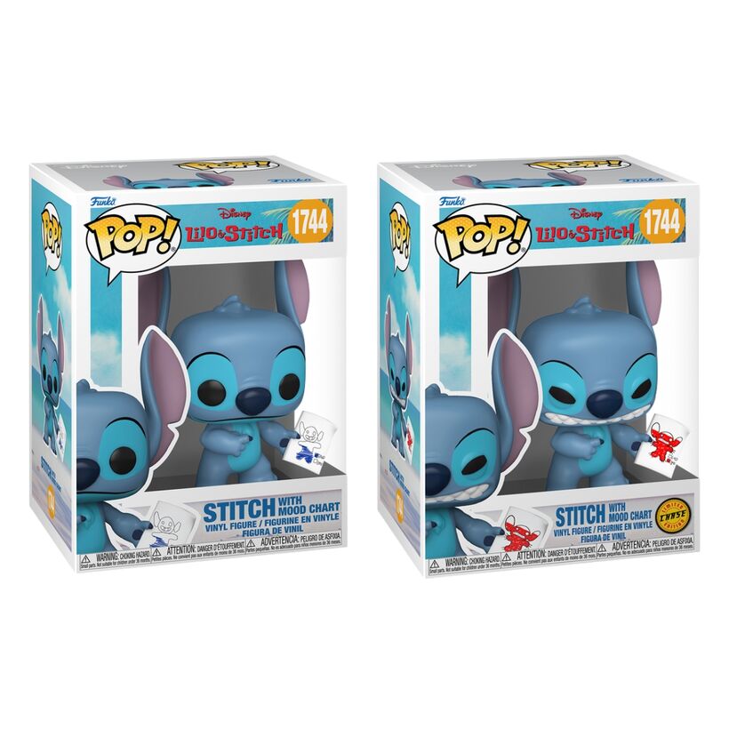 Figura POP Disney Lilo & Stitch - Stitch with Mood Chart 5 + 1 Chase_0