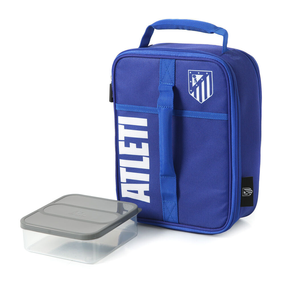 Bolsa porta alimentos termica + tupper Atletico de Madrid_0