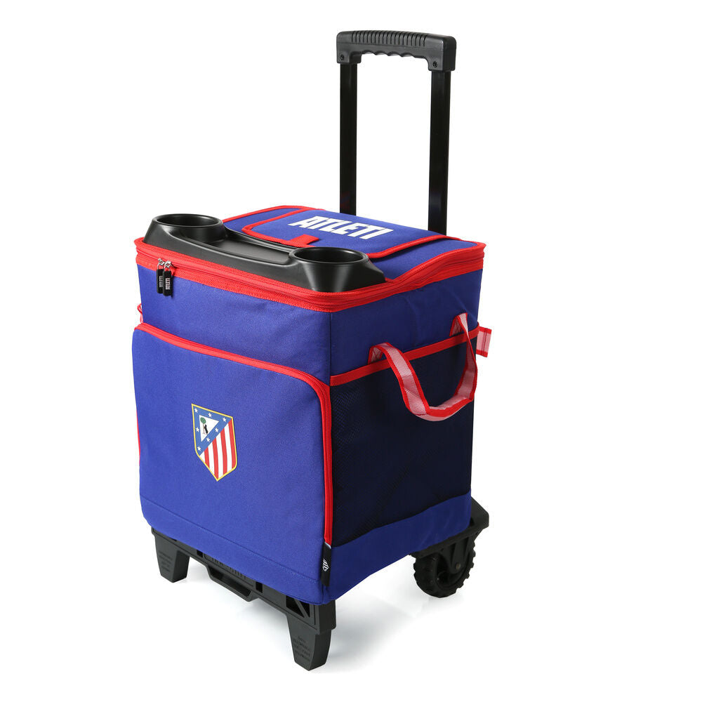 Bolsa porta alimentos carrito y ruedas Atletico de Madrid_0
