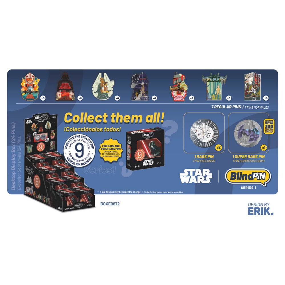 Pin misterioso coleccionable Star Wars BlindPIN_0