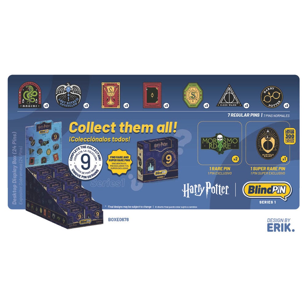 Pin misterioso coleccionable Harry Potter BlindPIN_0