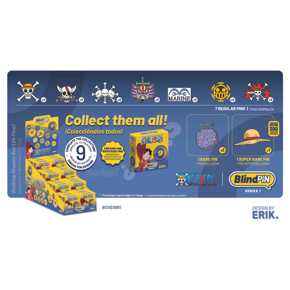 Pin misterioso coleccionable One Piece BlindPIN_0