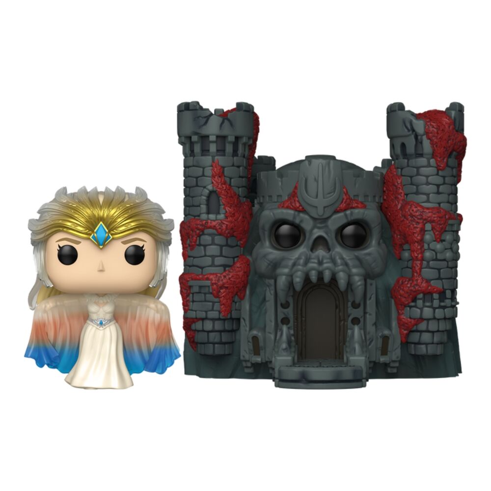 Figura POP Town Masters of the Universe Sorceress with Castle Grayskull Live Action_0
