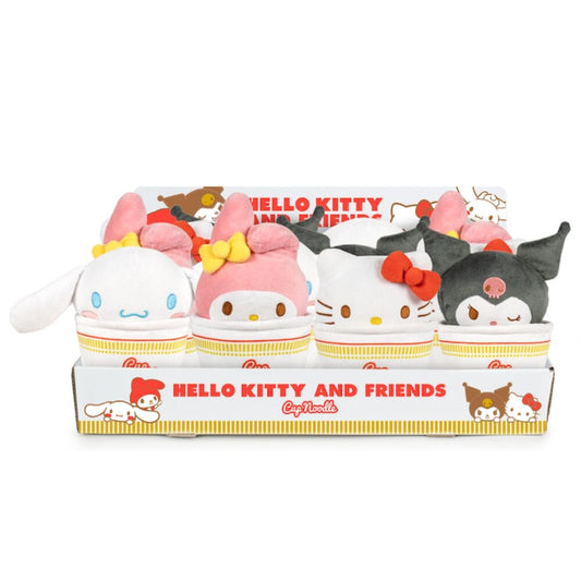 Peluche Cup Noodles Hello Kitty & Friends 16cm surtido_0