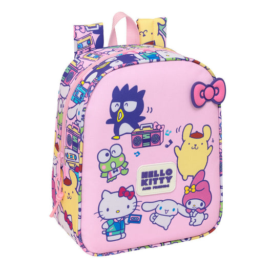 Mochila Hello Kitty & Friends 27cm adaptable_0