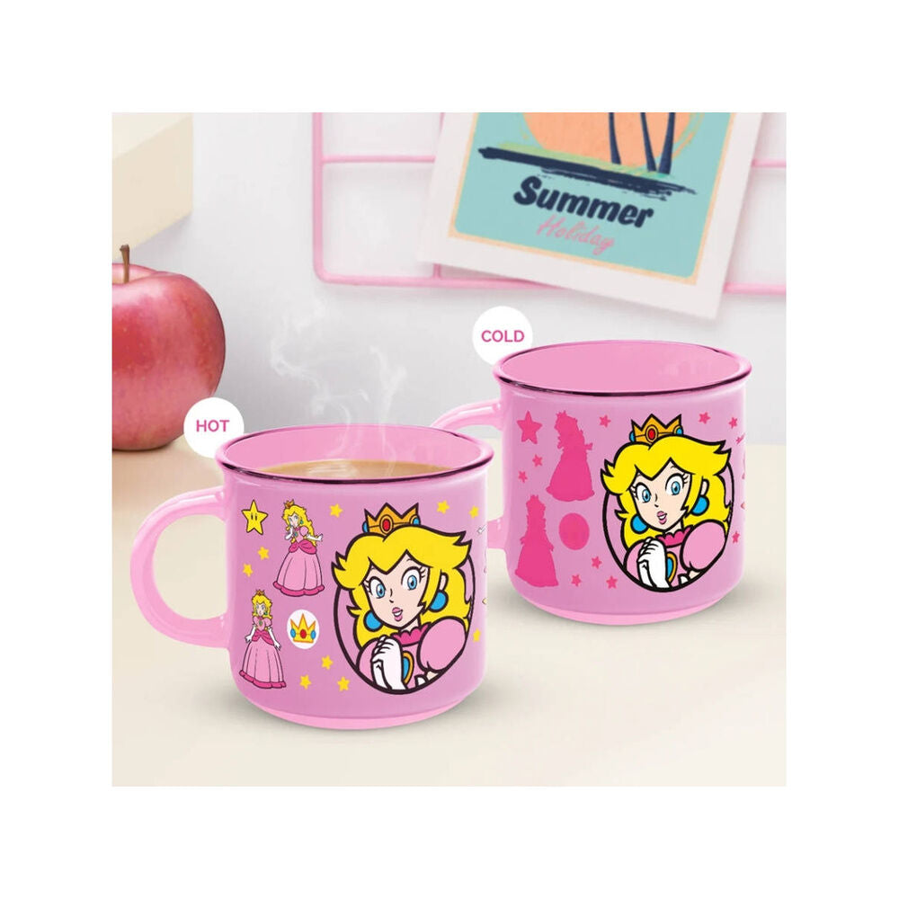 Taza termica Princess Peach Super Mario 350ml_0