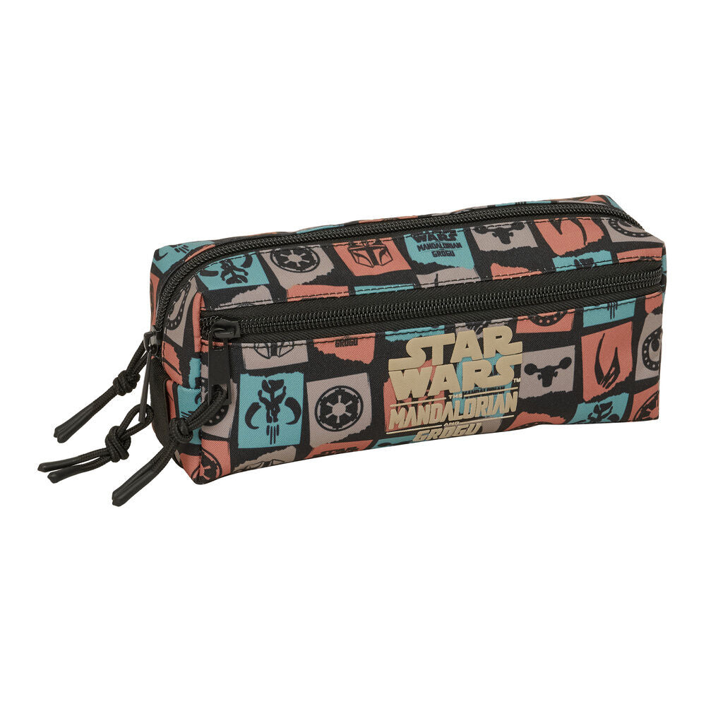 Portatodo Mandalorian & Grogu Star Wars triple_0