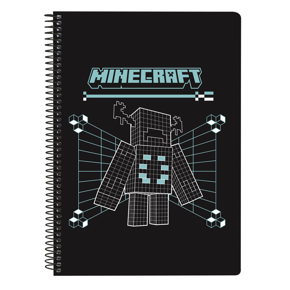 Cuaderno A5 Screen Minecraft surtido_0