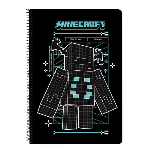 Cuaderno A4 Screen Minecraft surtido_0