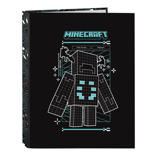 Carpeta A4 anillas Screen Minecraft_0