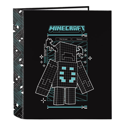 Carpeta A4 anillas Screen Minecraft_0