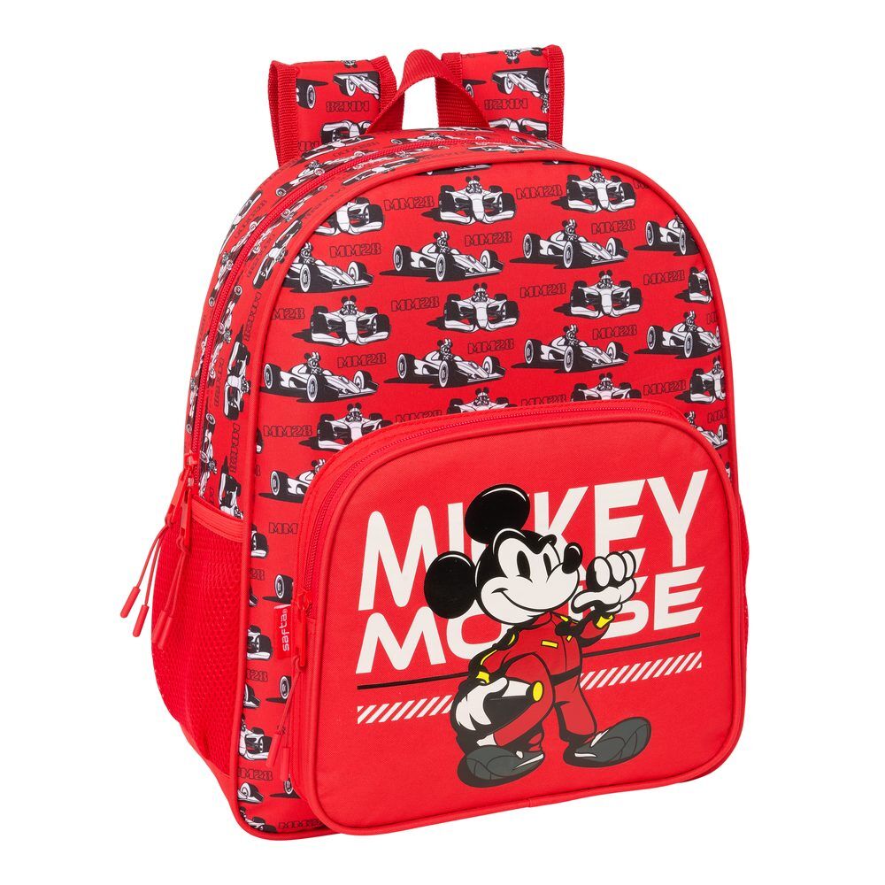 Mochila Racing Mickey & Friends Disney 38cm adaptable_0