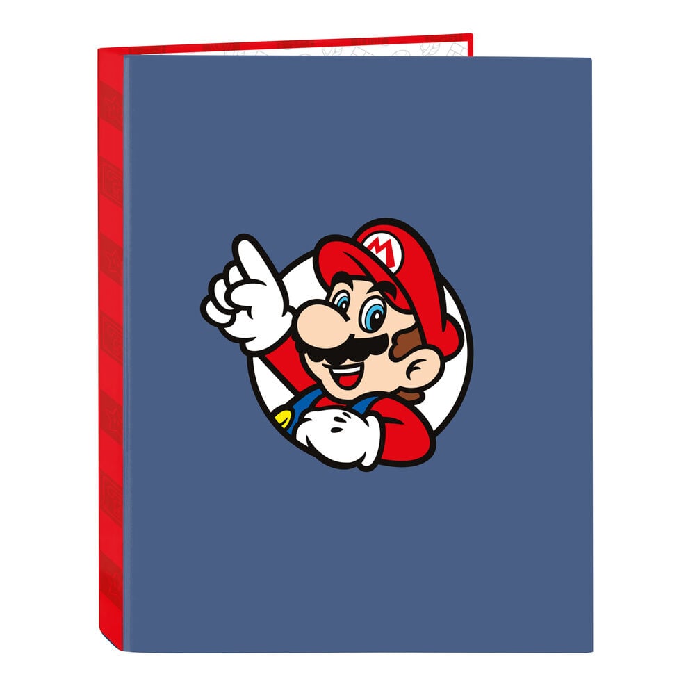 Carpeta A4 anillas Super Mario_0