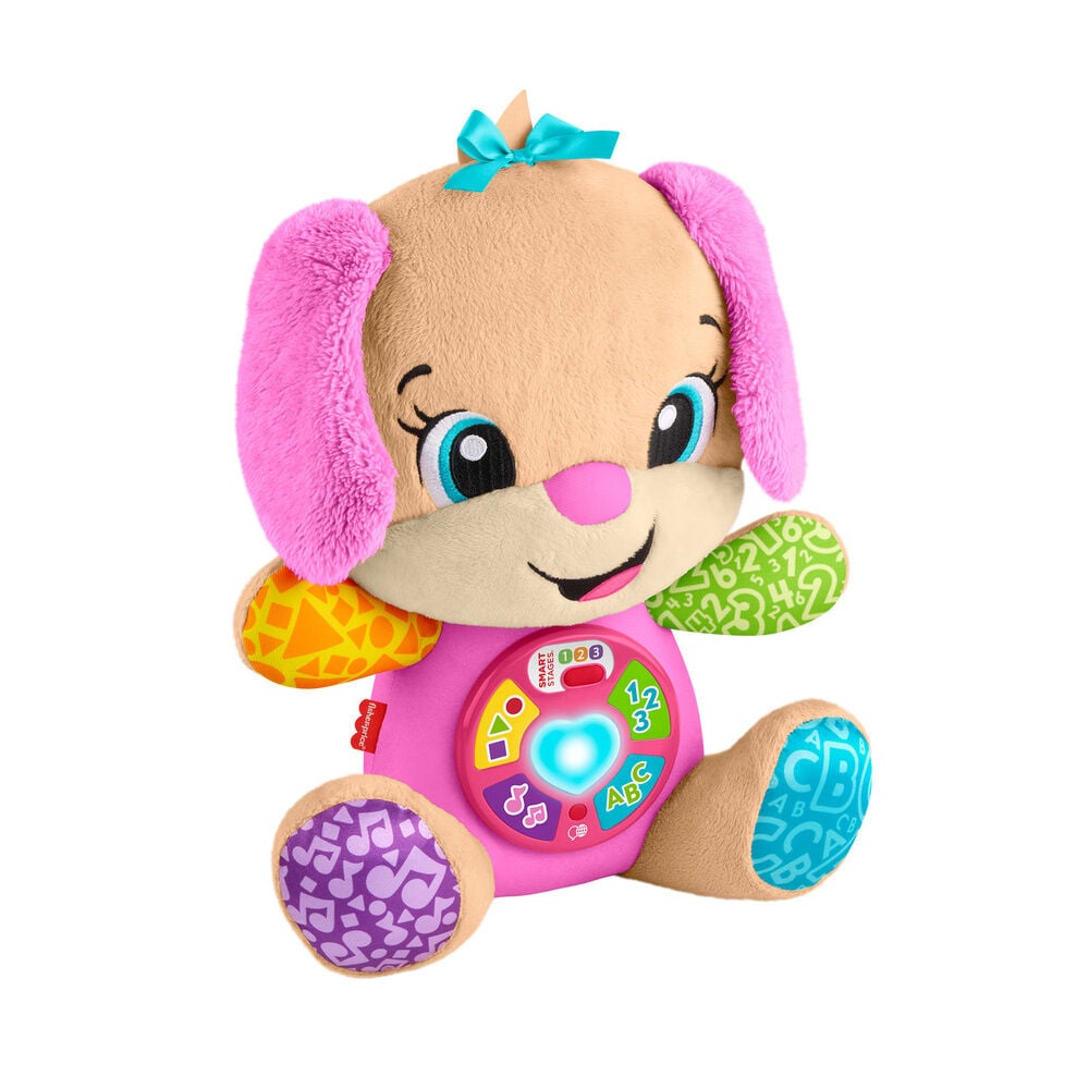 Peluche Perrita Aprende Conmigo Rie y Aprende_0
