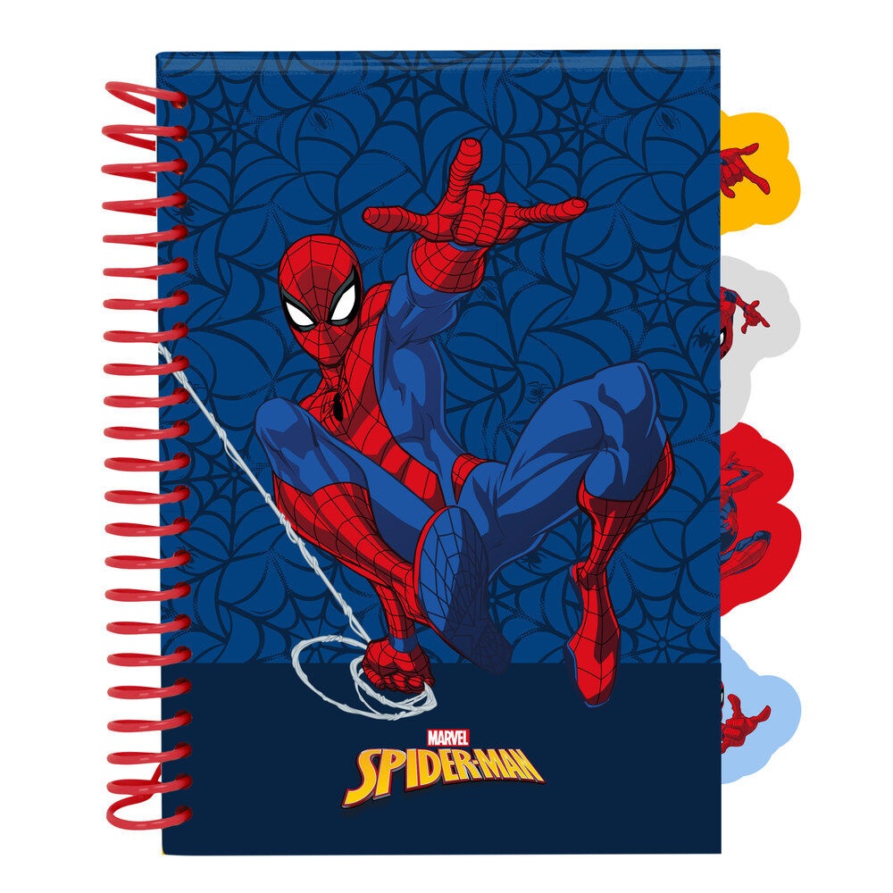Cuaderno A5 Spiderman Marvel_0