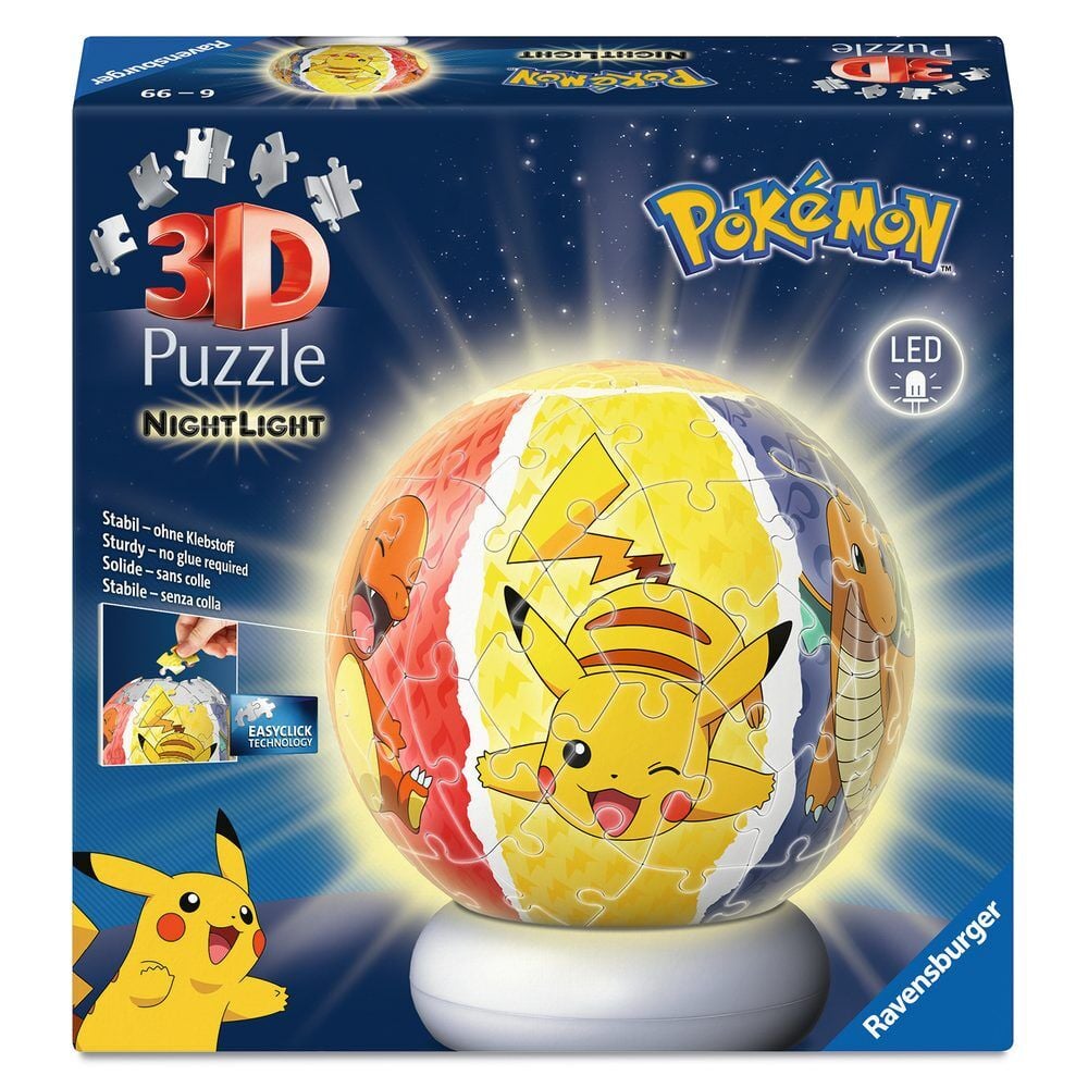 Puzzle Ball Nightlight Pokemon_0
