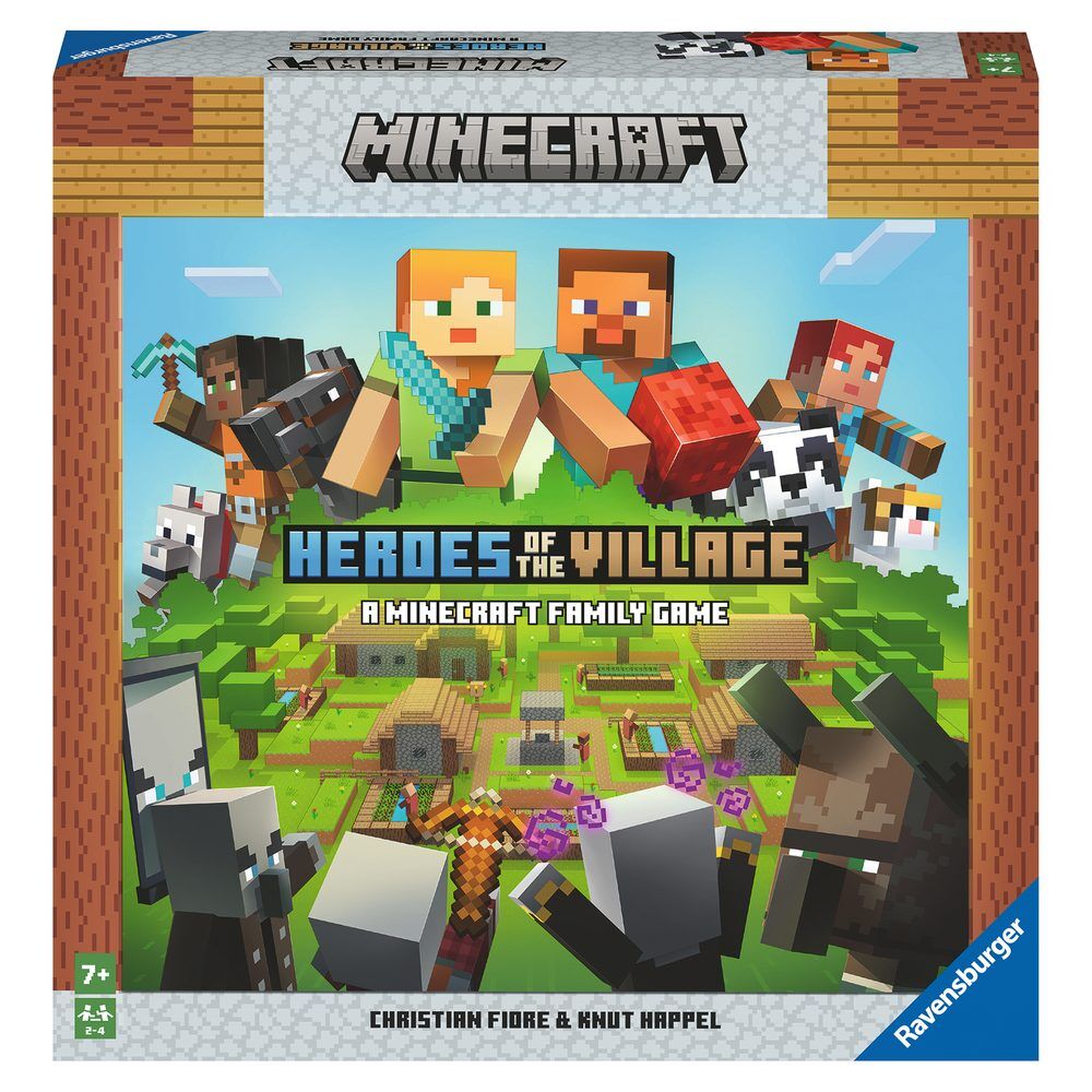 Juego de mesa Heroes of the Village Minecraft_0