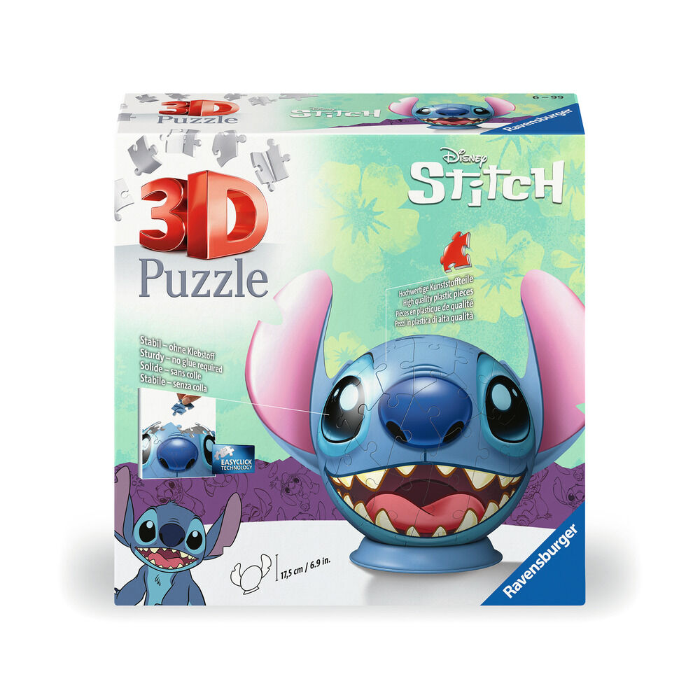 Puzzle 3D Ravensburger / Com Orelhas / Preto / 100004904_0