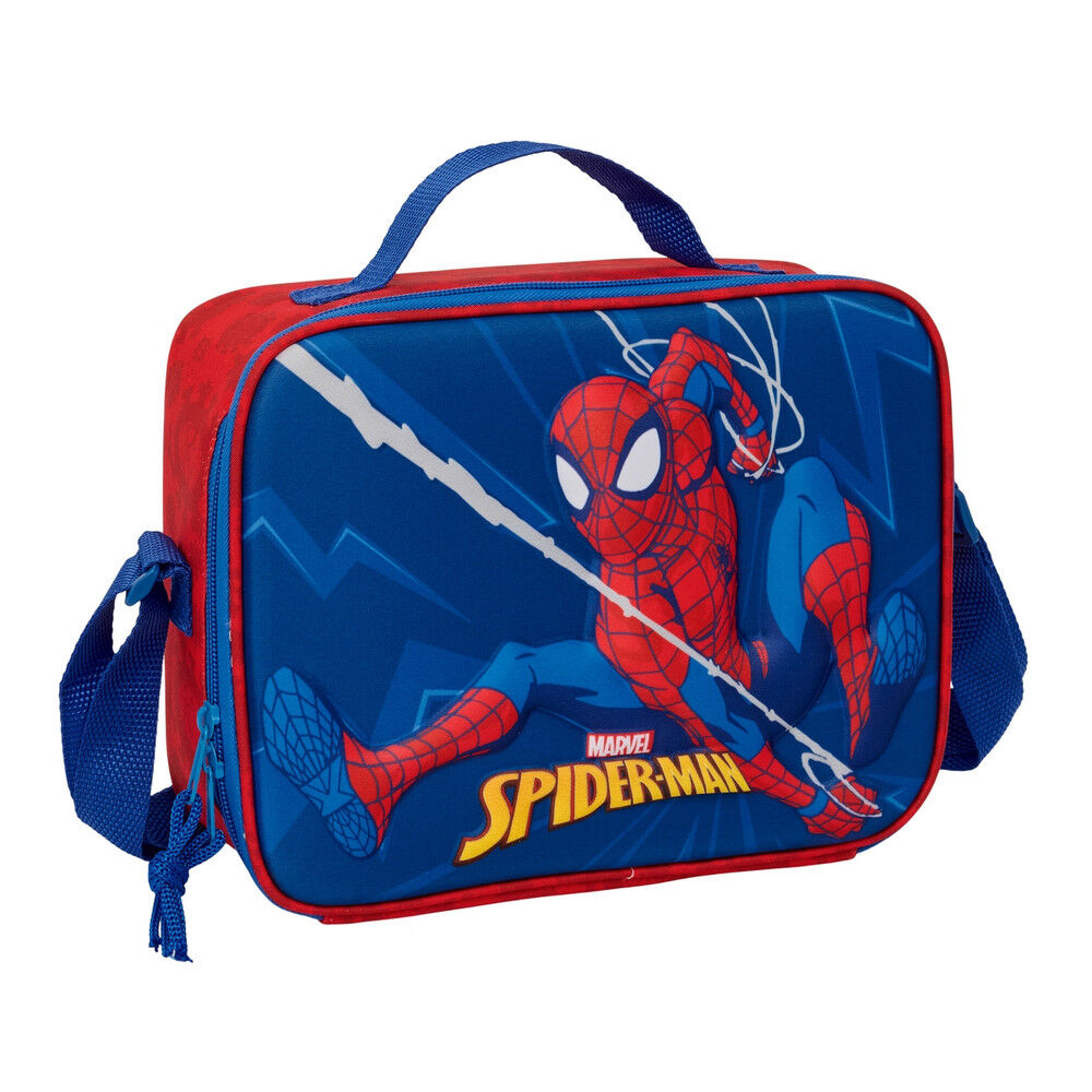 Bolsa portameriendas 3D Spiderman Marvel termica_0