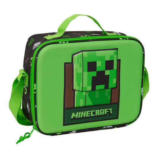 Bolsa portameriendas 3D Minecraft termica_0