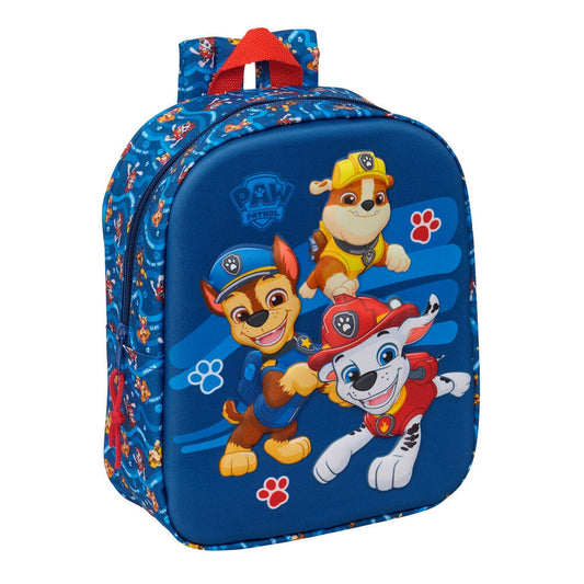 Mochila 3D Patrulla Canina Paw Patrol 27cm_0