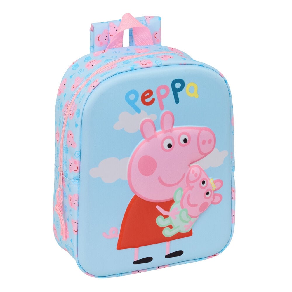 Mochila 3D Peppa Pig 27cm_0