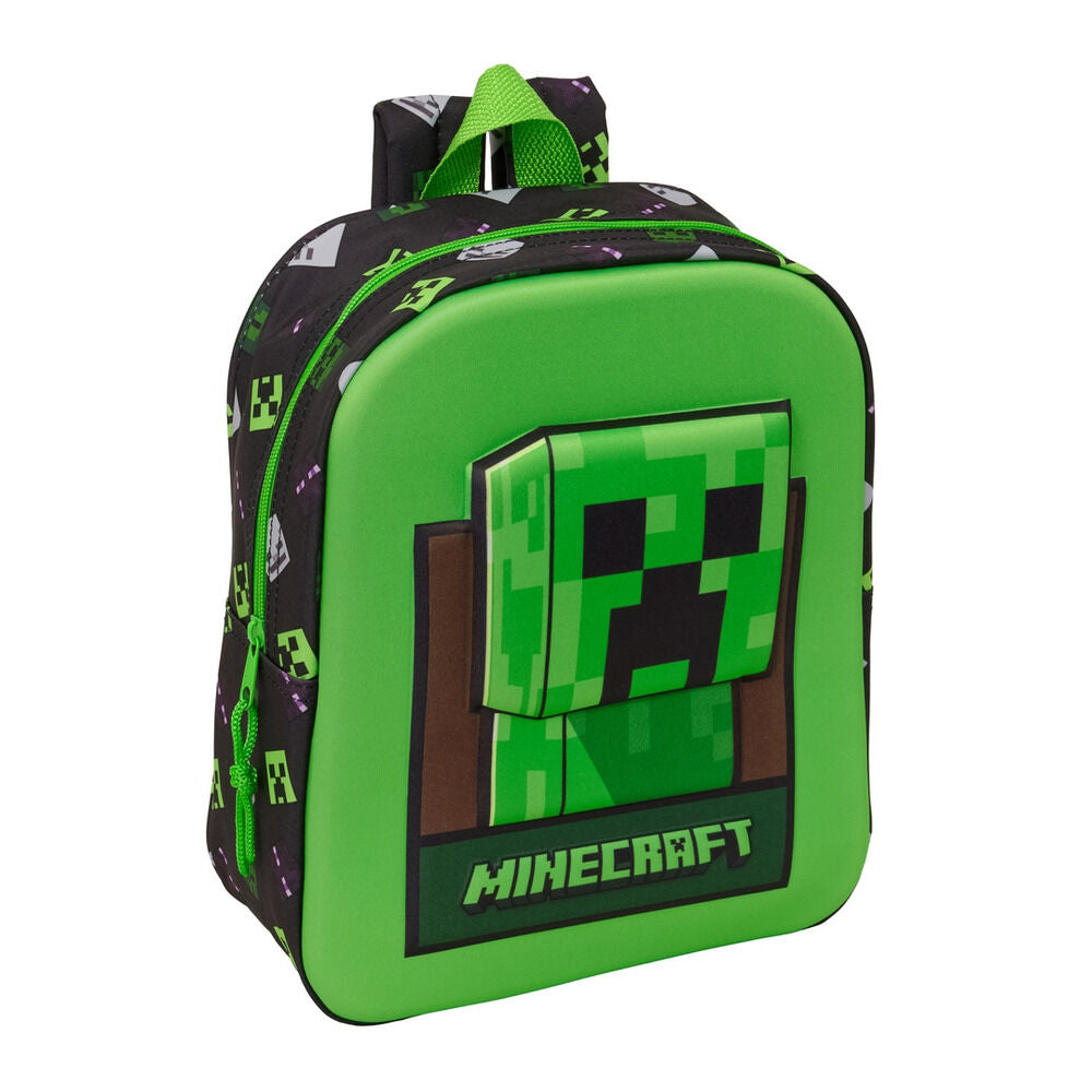 Mochila 3D Minecraft 27cm_0