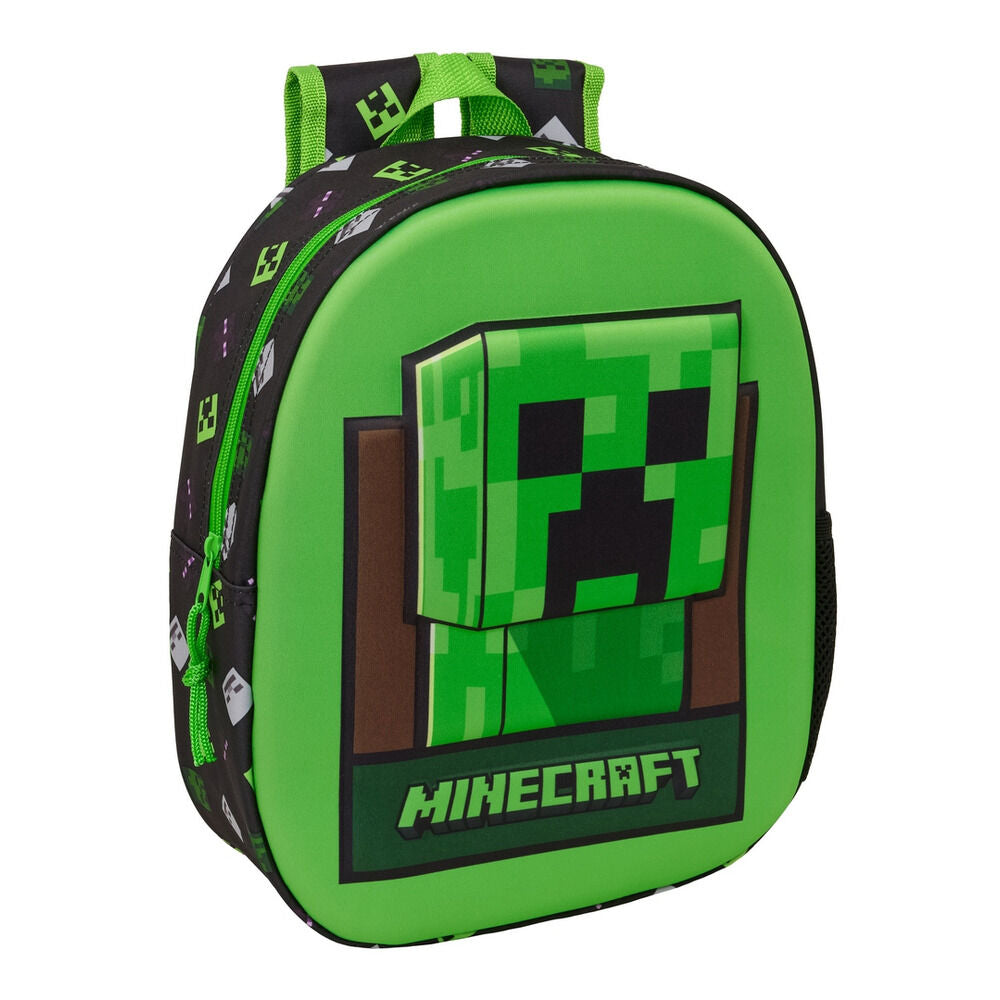 Mochila 3D Minecraft 33cm_0