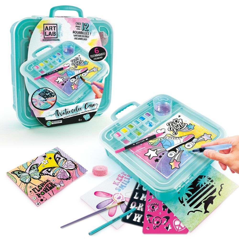 Maletin pintura acuarelas accesorios Art Lab_0