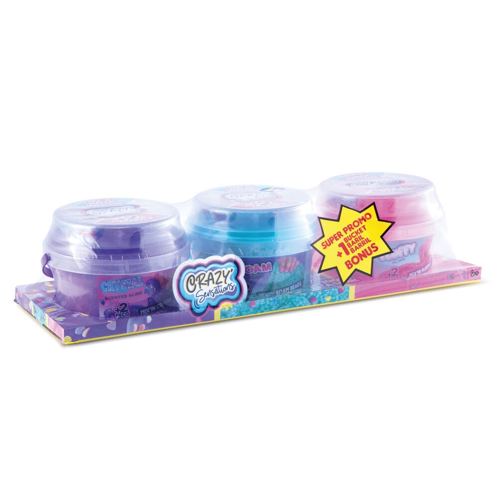 Set 3 cubos texturas mixtas Slime Sensations_0