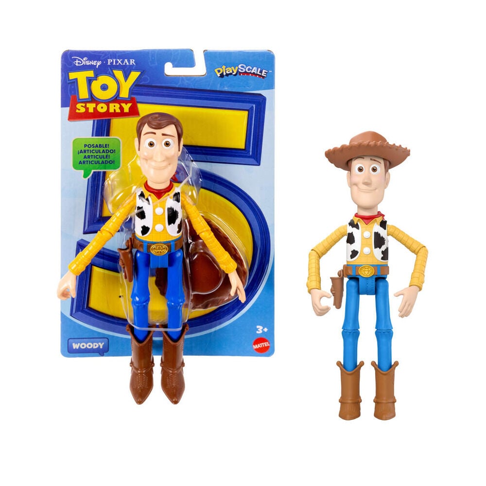 Figura Woody Toy Story 5 Disney Pixar 18cm_0