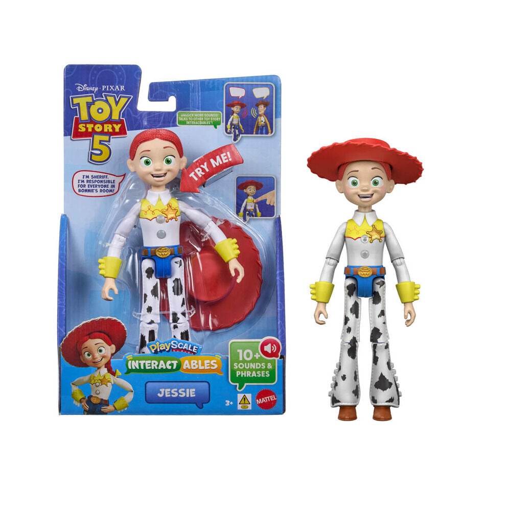 Figura parlanchina Jessie Toy Story 5 Disney Pixar 23cm espaÃ±ol_0
