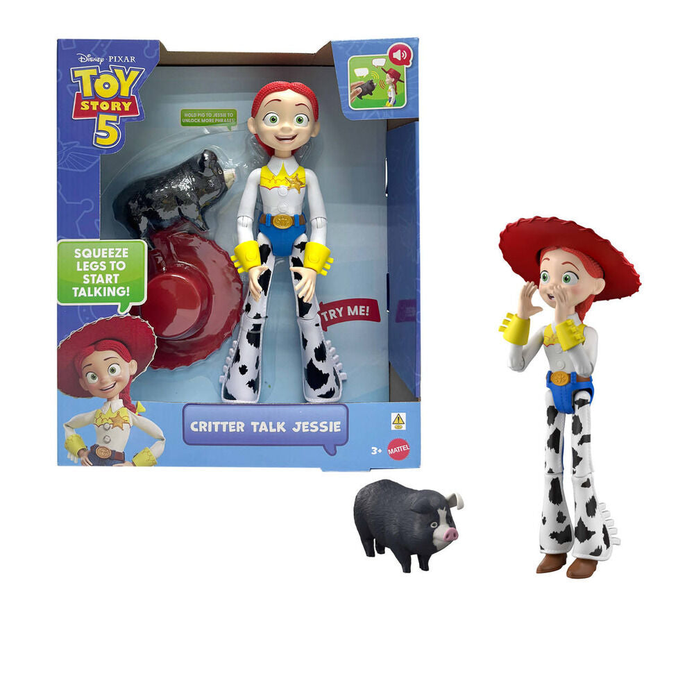 Figura Deluxe Jessie Toy Story 5 Disney Pixar 30cm espaÃ±ol_0