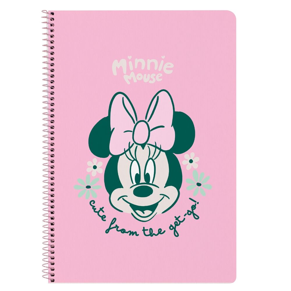Cuaderno A4 Minty Minnie Disney_0
