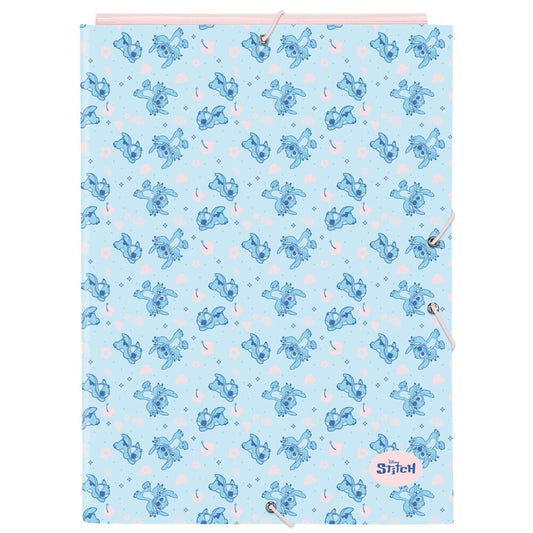 Carpeta A4 solapas Ohana Stitch Disney_0