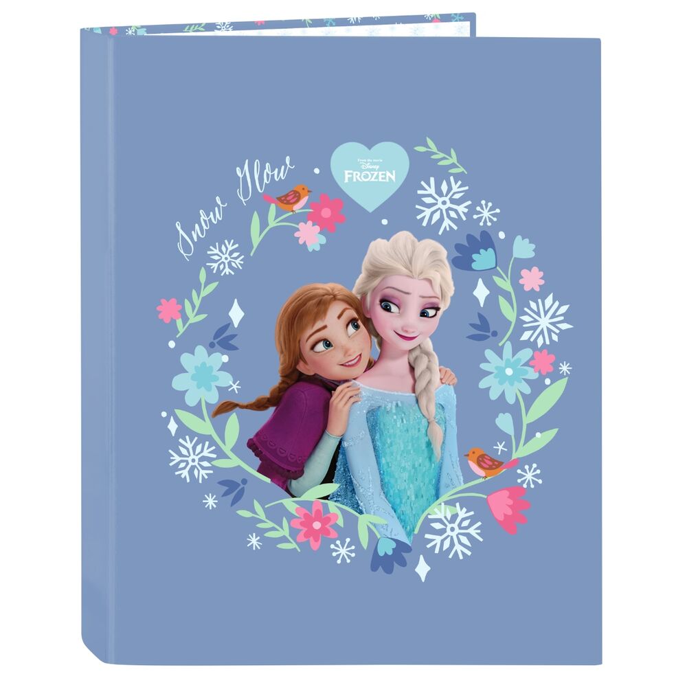 Carpeta A4 anillas Frozen Disney_0