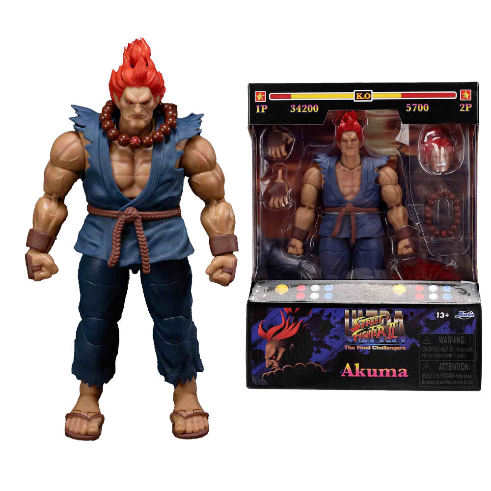 Figura Akuma Street Fighter II 17cm_0