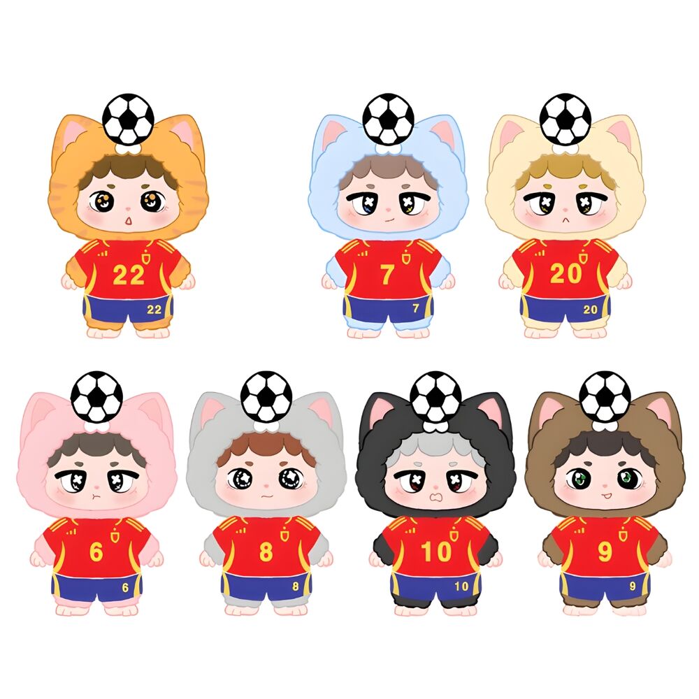 MuÃ±eco llavero sorpresa Blind Box Dreaming Spain Futbol Niinoo 17cm surtido_0