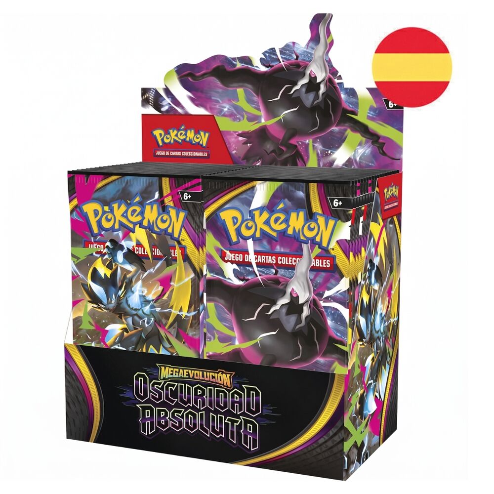 Sobre cartas Expansion Megaevolucion Oscuridad Absoluta Julio 2026 Pokemon espaÃ±ol surtido_0