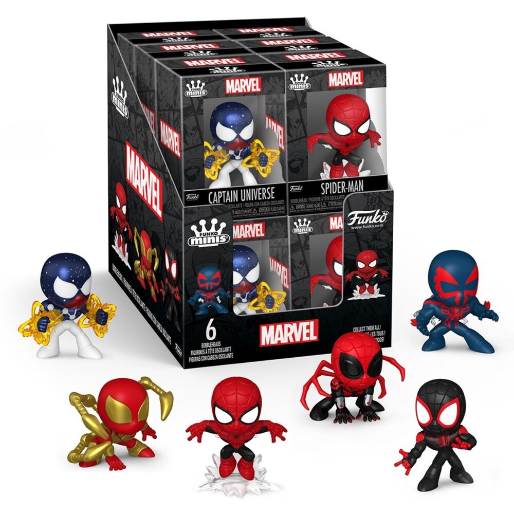 Figura Mini Vinyl Spiderman Marvel Comics surtido_0