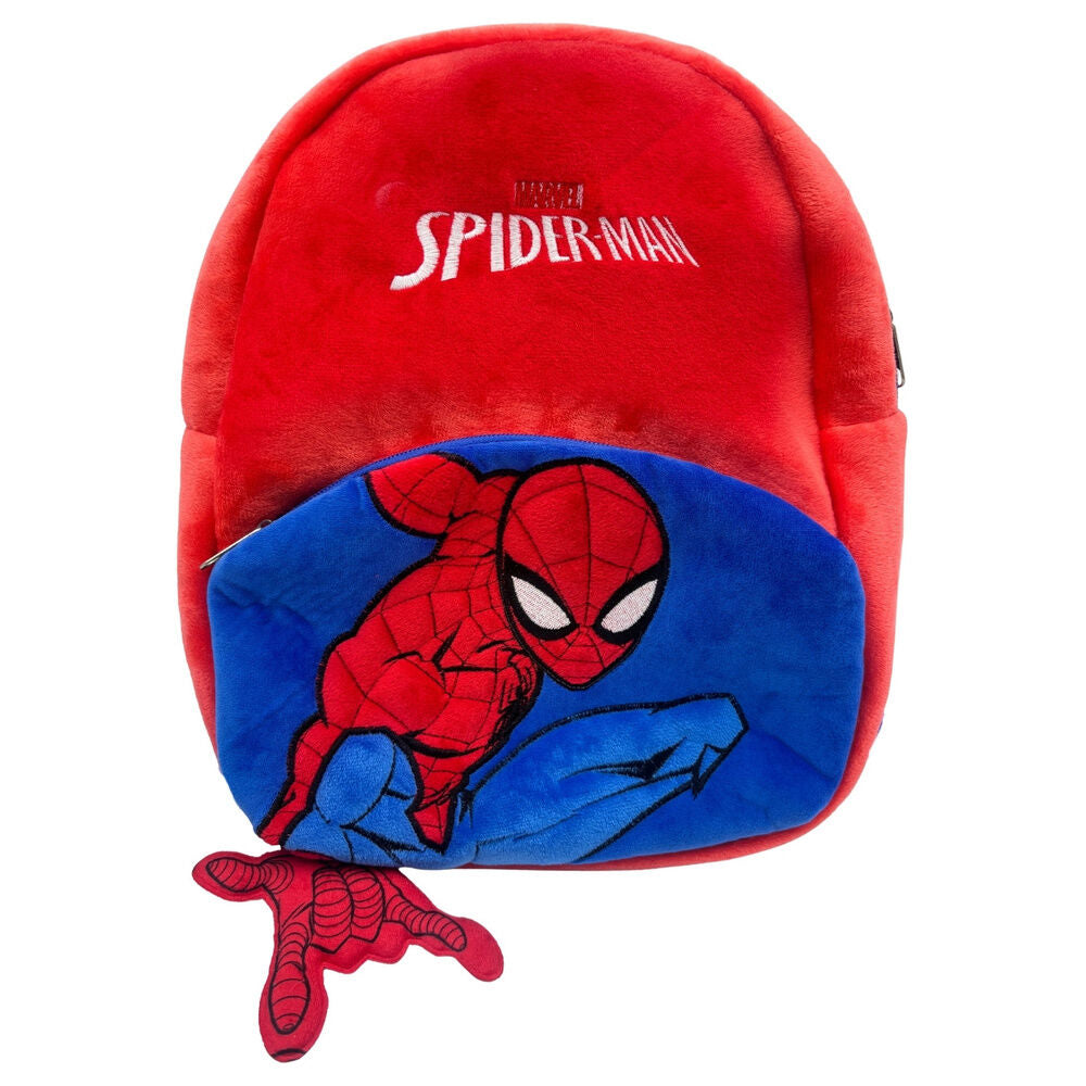 Mochila Peluche Spiderman Marvel 30cm_0
