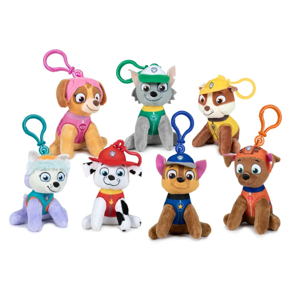 Peluche llavero Patrulla Canina Paw Patrol 10cm surtido_0