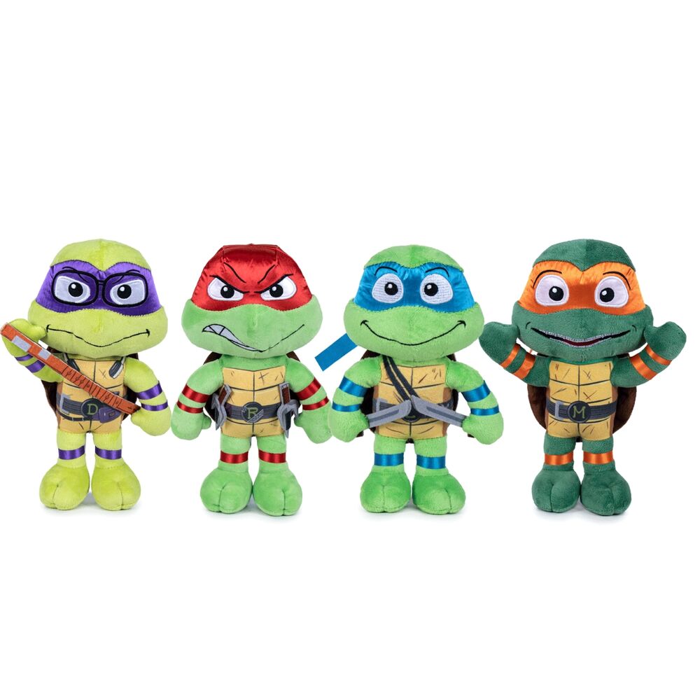 Peluche Tortugas Ninja 28cm surtido_0