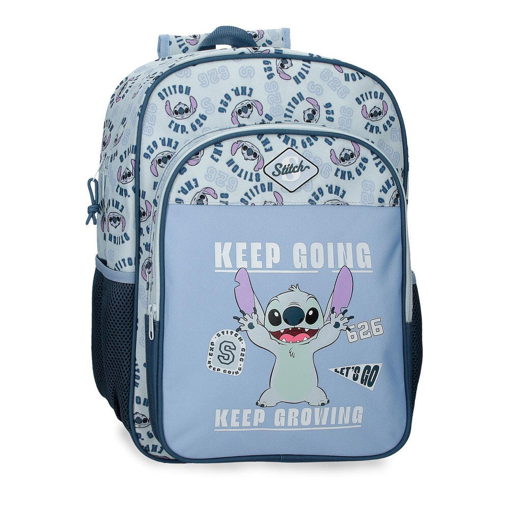 Mochila Keep Going Stitch Disney 40cm adaptable_0