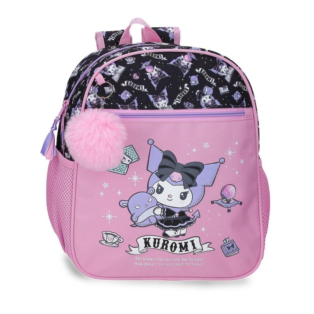 Mochila Fortune Telling Kuromi Hello Kitty 33cm adaptable_0