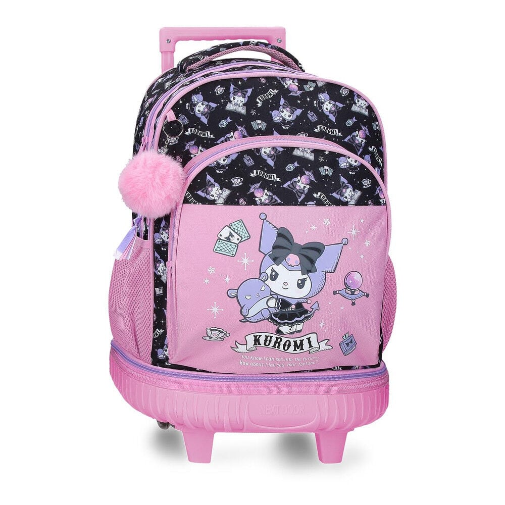 Trolley compact Telling Kuromi Hello Kitty extraible 43cm_0